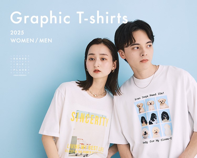 センスオブプレイスバイアーバンリサーチ　Graphic T-shirts